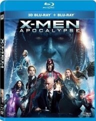 X - Men Apocalypse 3D+2D Blu-Ray 2 Disk