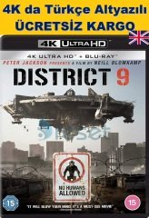 Yasak Bölge 9 - District 9 4K Ultra HD+Blu-Ray 2 Disk