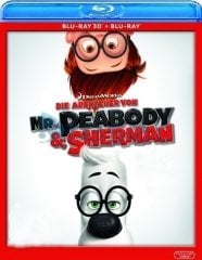 Mr Peabody & Sherman Bay Peabody ve Meraklı Sherman 3D+2D Blu-Ray