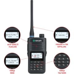 Tekser TR-UV99 VHF/UHF El Telsizi