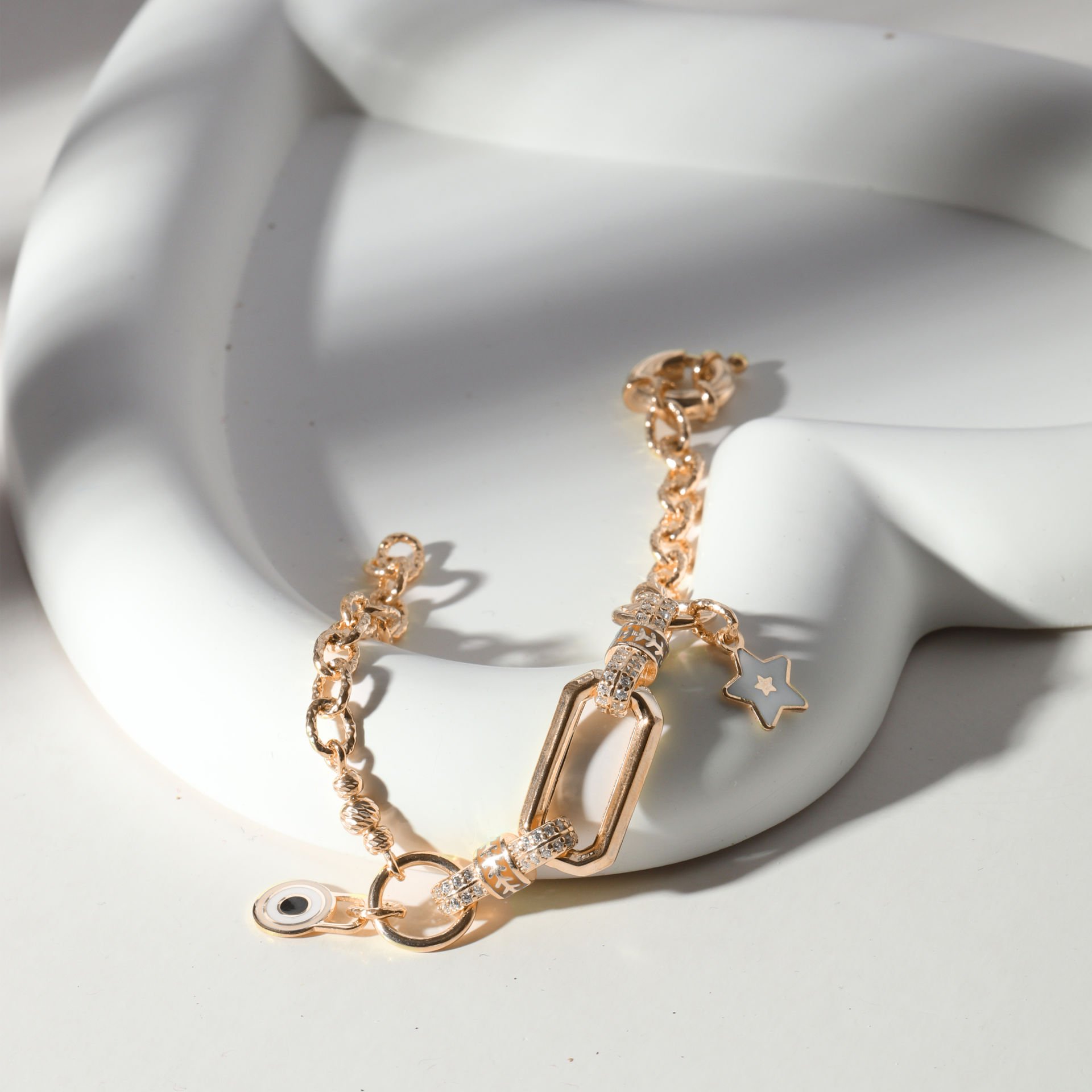 Shine Bileklik 718545 Rose