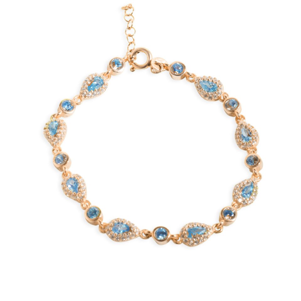 Damla Taşlı Bileklik 718551 Rose