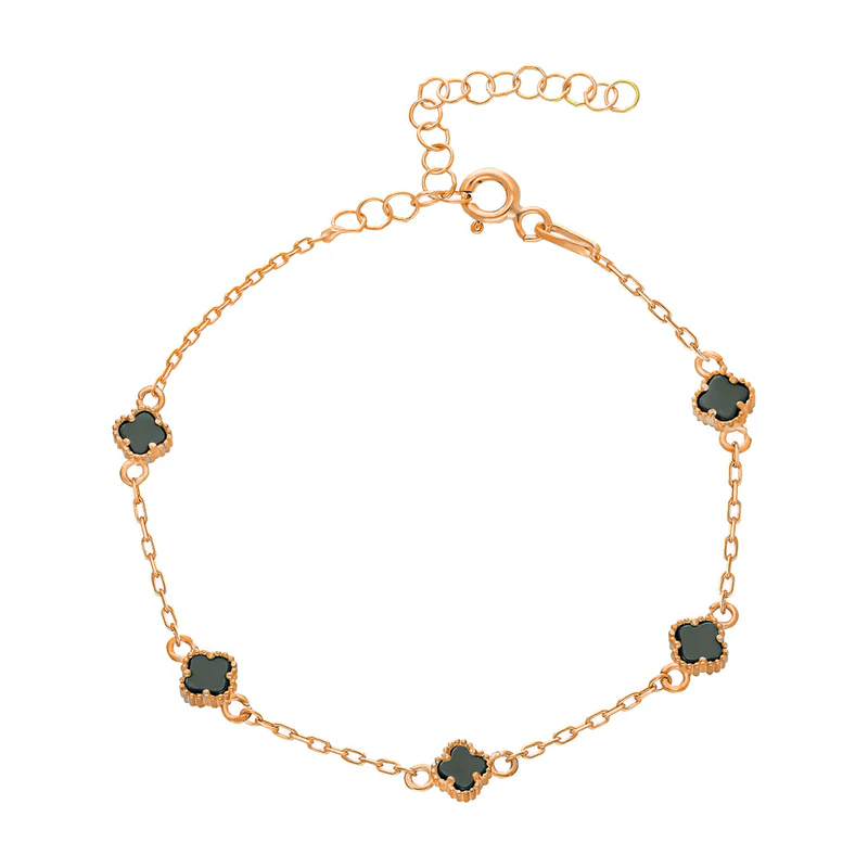 Yeşil Yonca Bileklik 718538 Rose