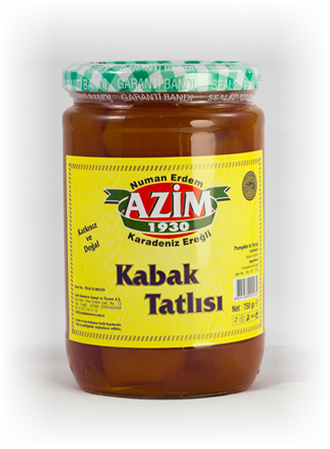 Azim Kabak Tatlısı 750 gr
