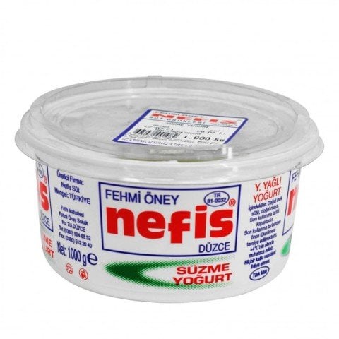 Nefis Süzme Yoğurt 1 kg Düzce Yöresel