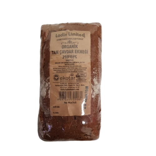 Ladin Tam Çavdar (Organik) Ekmeği 700 gr