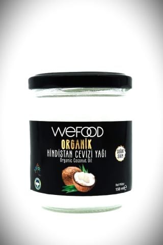 Wefood Organik Hindistan Ceviz Yağı 150 ml