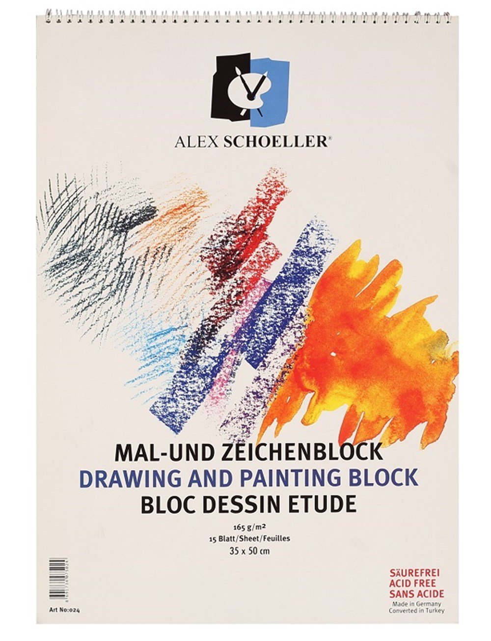 Alex Scholler Resim Ve Çizim Defteri (35x50) 165gr 15 Sayfa