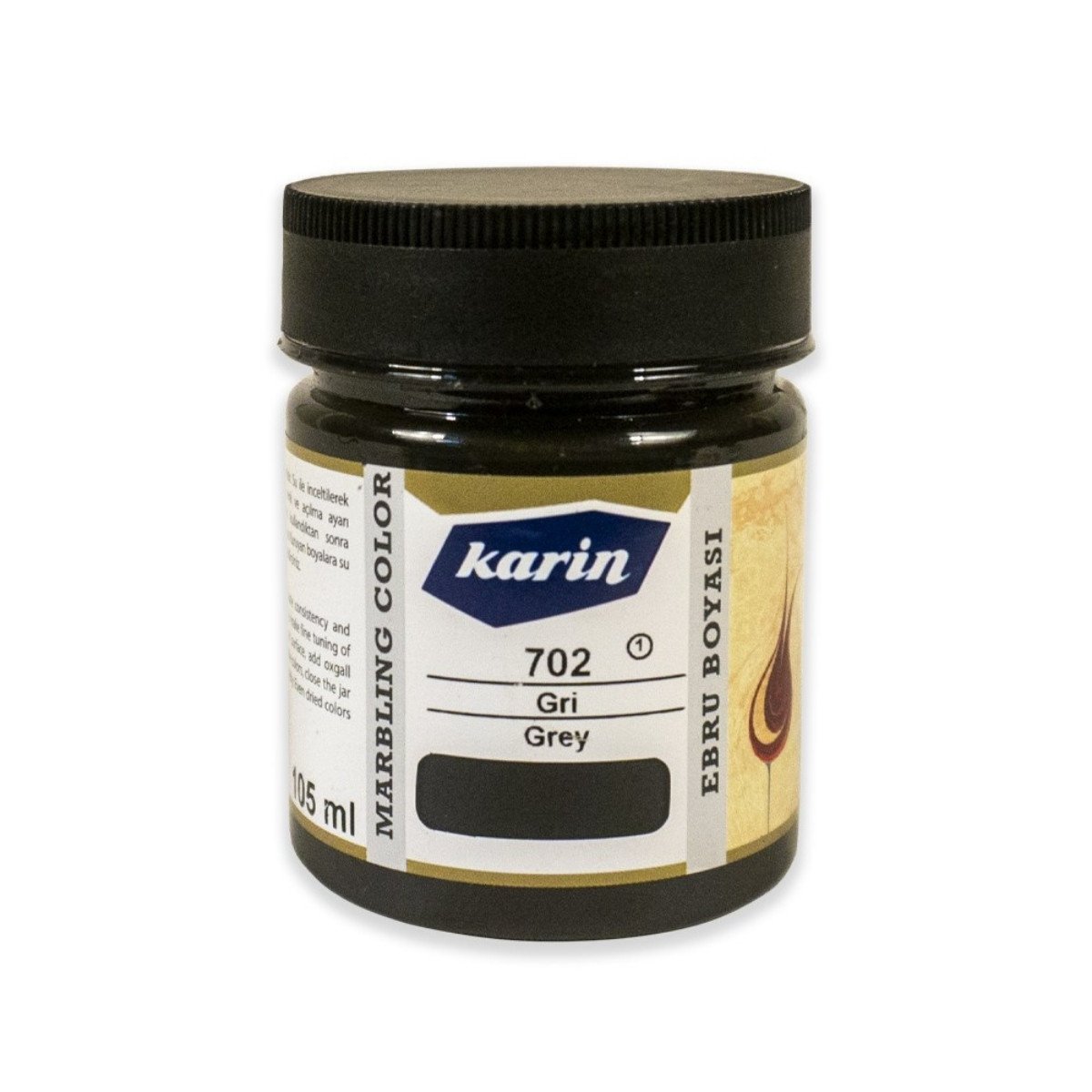 Karin Ebru Boyası 105ml 702 Gri