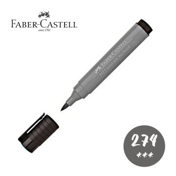 Faber Castell Pitt Artist Pen Big Brush Marker 274 Warm Grey V