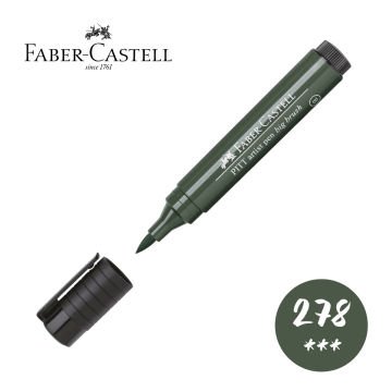 Faber Castell Pitt Artist Pen Big Brush Marker 278 Chrome Oxide Green