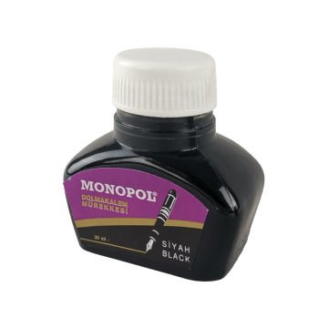 Monopol Dolma Kalem Yazı Mürekkebi 30ml Siyah