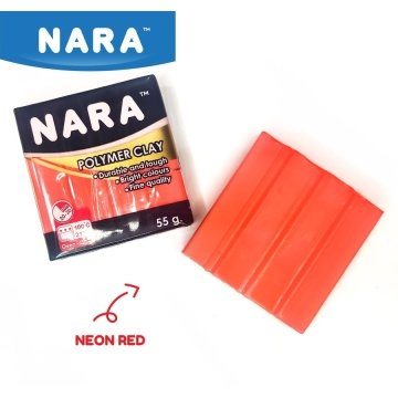 Nara Polimer Kil 55gr PM50 Neon Red