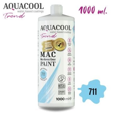 Aquacool Multi Akrilik Boya 1000ml 711 Bebe Mavisi