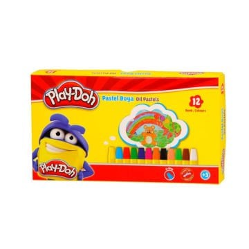 Play Doh 12 Renk Pastel Boya Play-Pa002