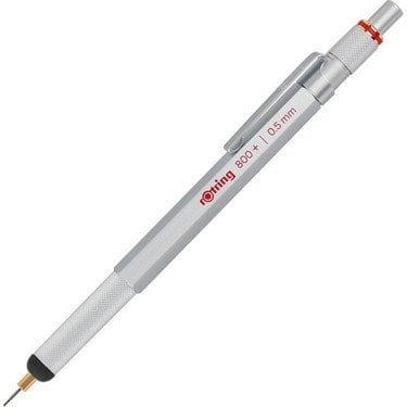 Rotring 800+ Plus İki Fonksiyonlu Kalem Krom 0.5mm