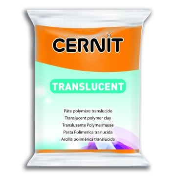 Cernit Translucent Polimer Kil 56g 752 Orange
