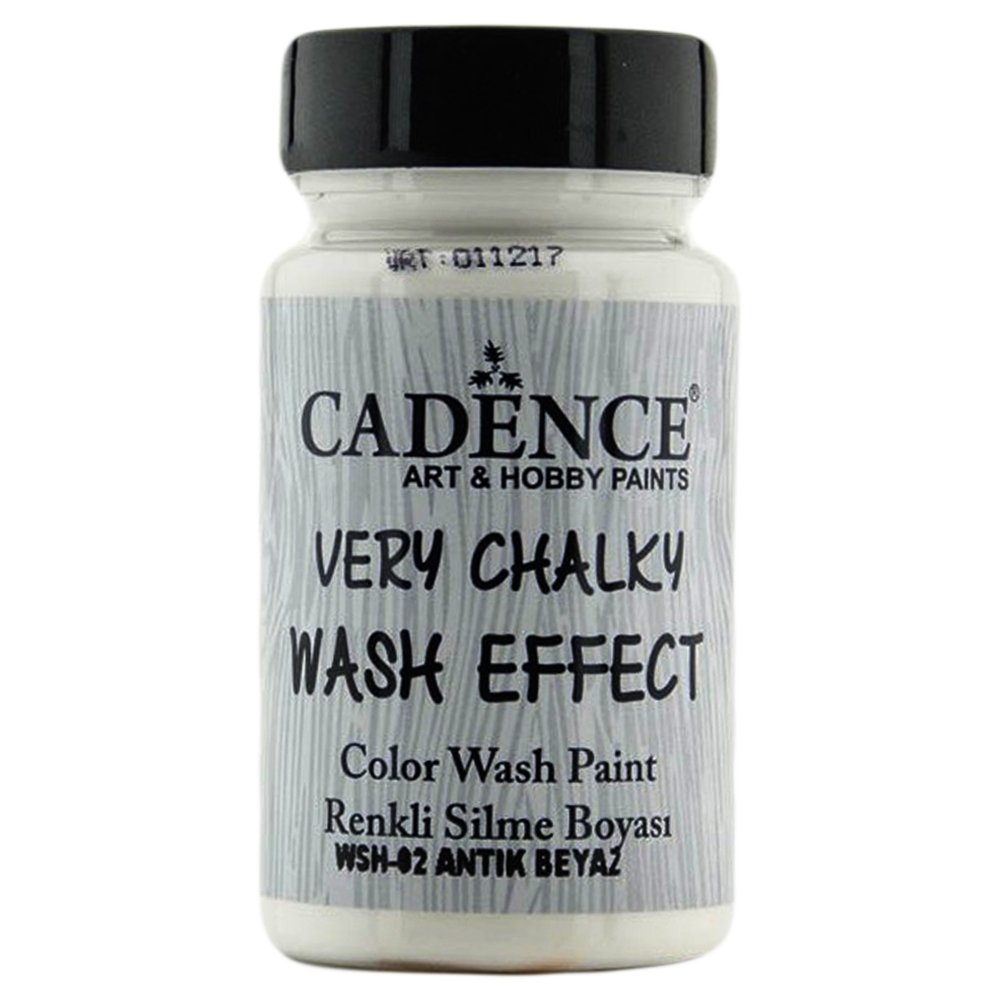 Cadence Very Chalky Wash Effect Slime Boyası 90ml 2 Antik Beyaz