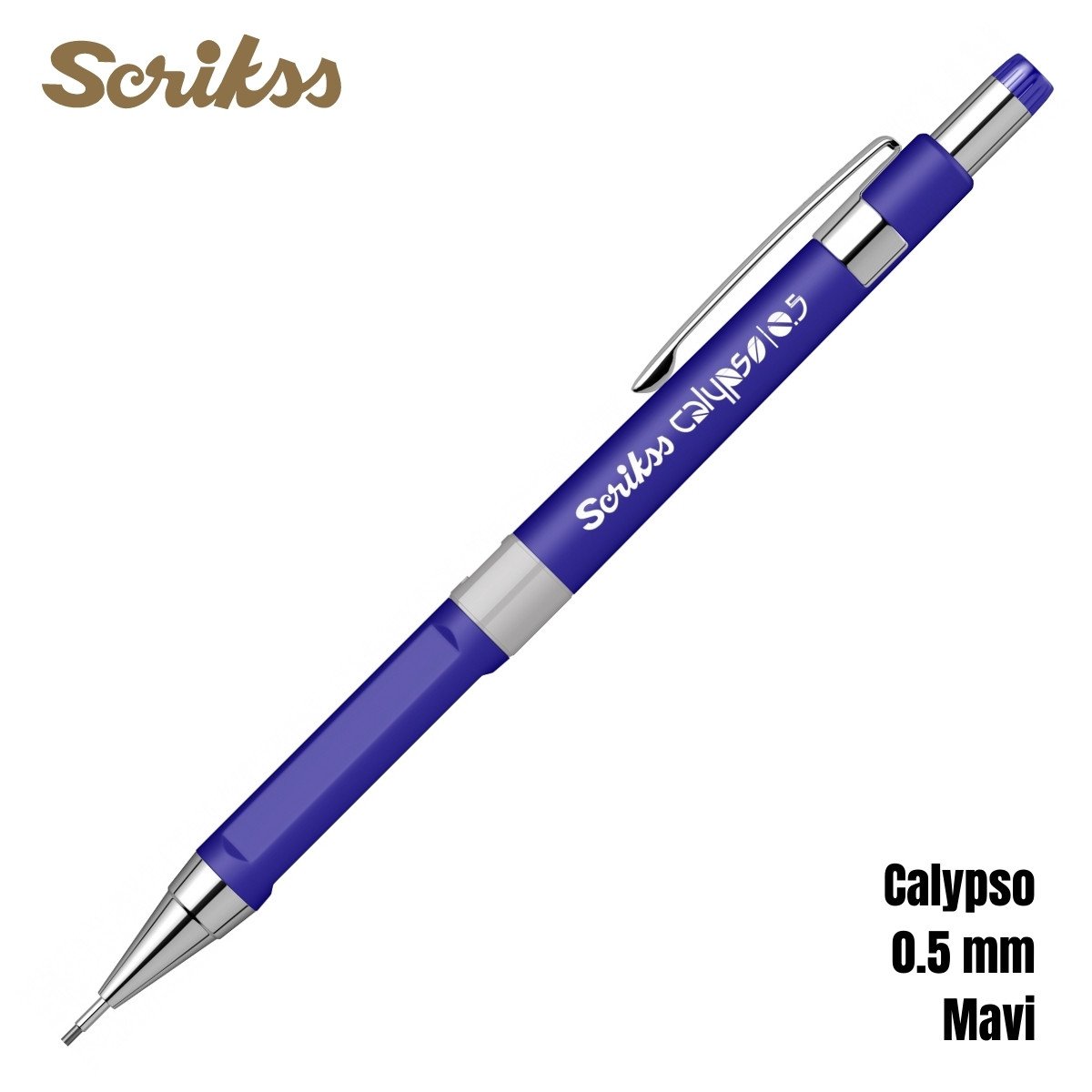 Scrikss Versatil Kalem Calypso 0.5mm Mavi