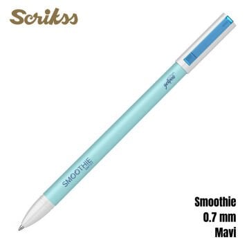 Scrikss Smoothie Jel Kalem 0.7mm Mavi