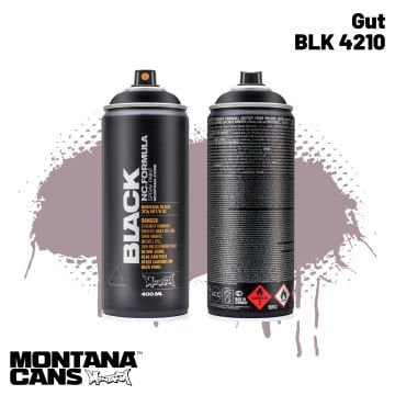 Montana Black Sprey Boya 400ml BLK4210 Gut