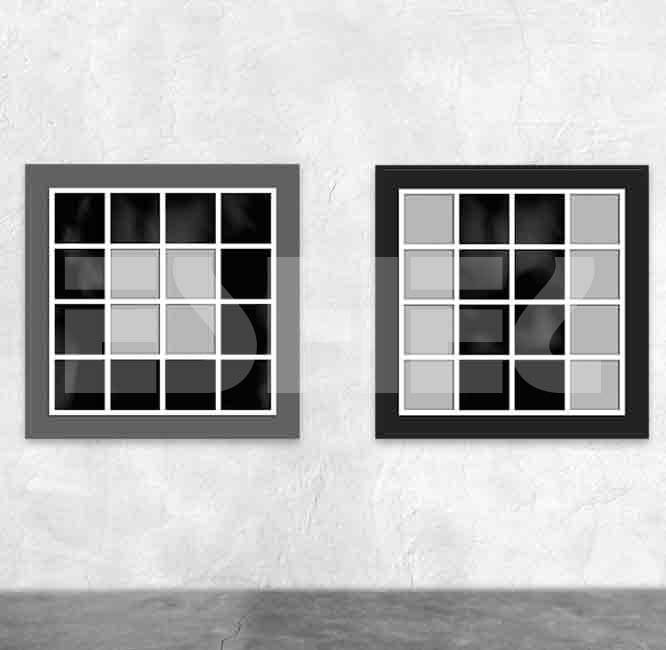 Eshel Maket Modern Set A Pencere 1/100 4lü