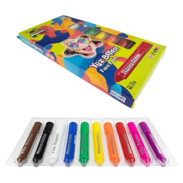 Nova Color Yüz Boyası 10lu Set