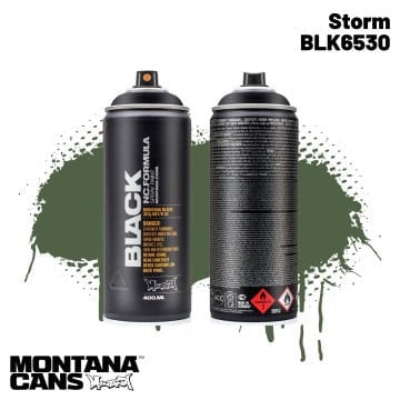 Montana Black Sprey Boya 400ml BLK6530 Storm