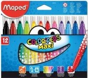 Maped Color Pep's Jumbo Keçeli Kalem Seti 12 Renk