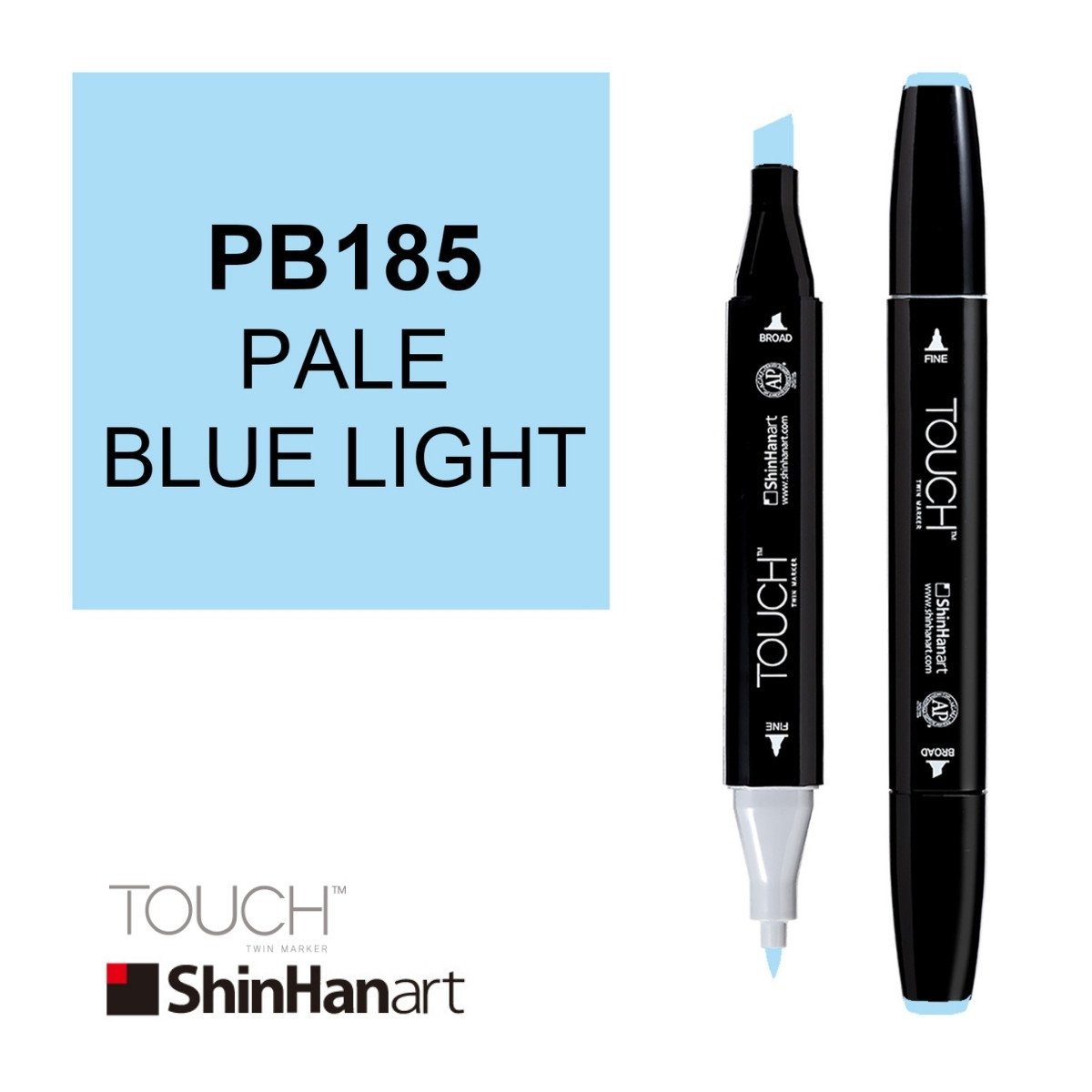 ShinHan Art Touch Twin Marker PB185 Pale Blue Light