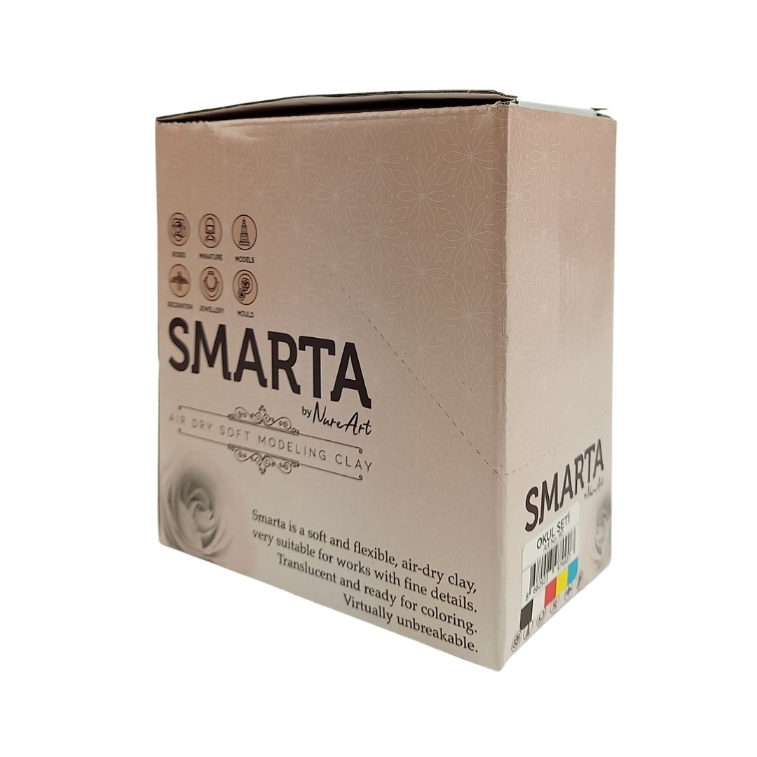 Smarta Modelleme Hamuru Okul Seti 5x40gr