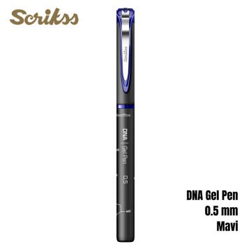 Scrikss Tükenmez Kalem DNA Jel 0.5mm Mavi