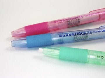 Tombow Mono Knock 3.8 Kalem Silgi Yeşil