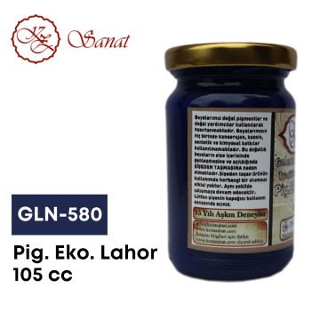 Koza Sanat Geleneksel Ebru Boyası 105cc GLN-580 Pigment Lahor Çiviti (Eko)