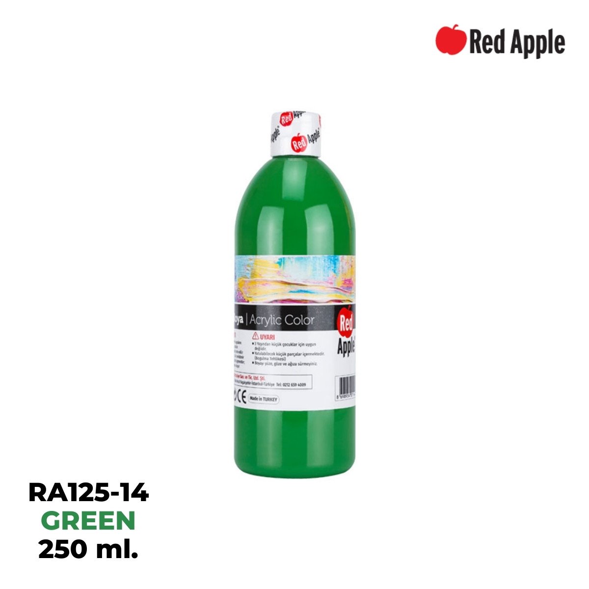 Red Apple Akrilik Boya 250ml 14 Green