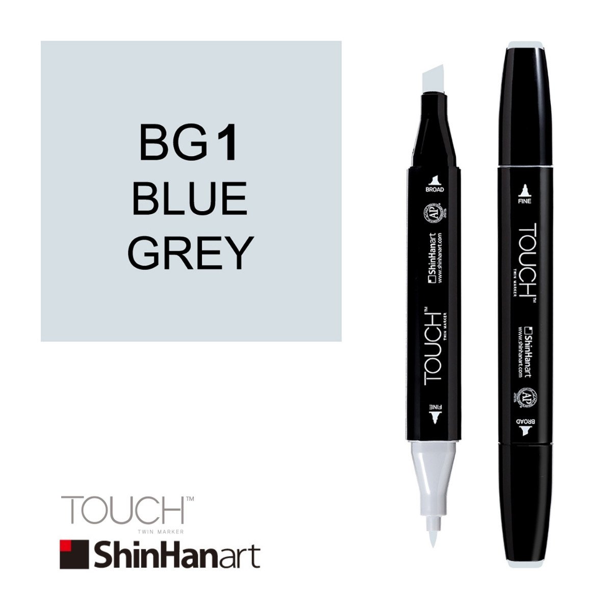 ShinHan Art Touch Twin Marker BG1 Blue Grey
