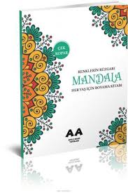 Mandala Boyama Kıtabı Renklerin Rüzgarı
