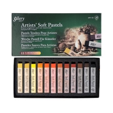 Mungyo Gallery Soft Pastel Seti Toprak Tonlar 12li