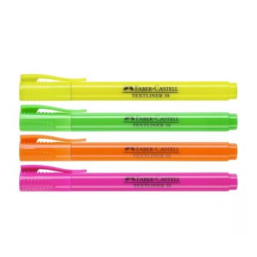 Faber Castell Textliner Fosforlu Kalem 38 Neon 4lü Set