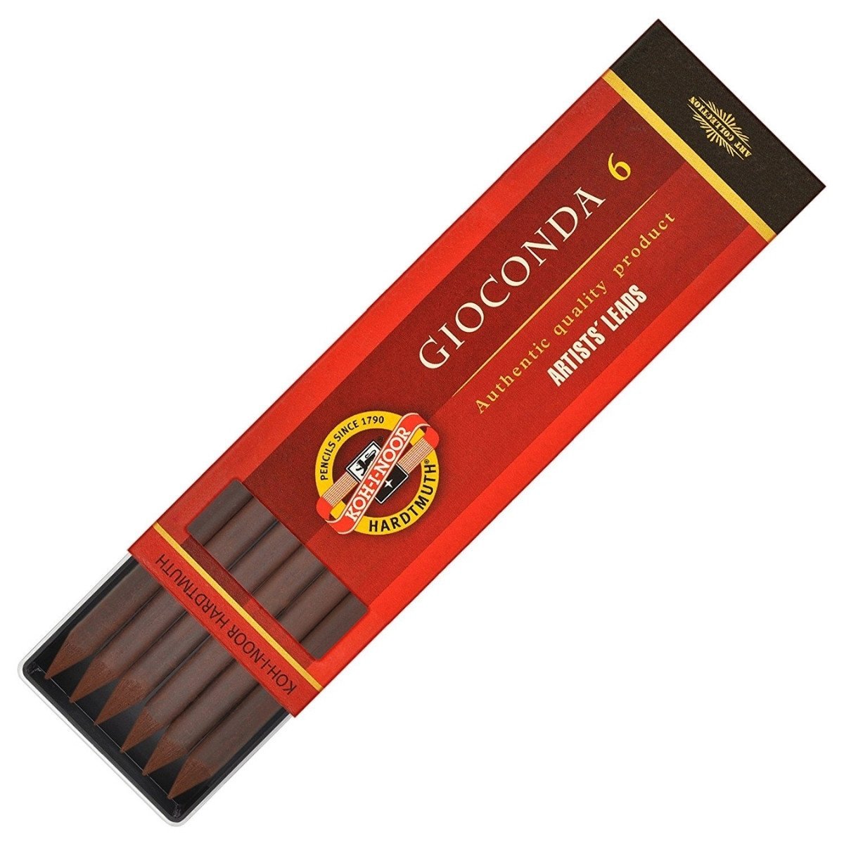 Koh-i Noor Gioconda 4865 Portmin Kalem Ucu 5.6x120mm 6lı 6B