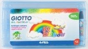 Giotto Big Rainbow Yağlı Pastel 12'li Plastik Kutu