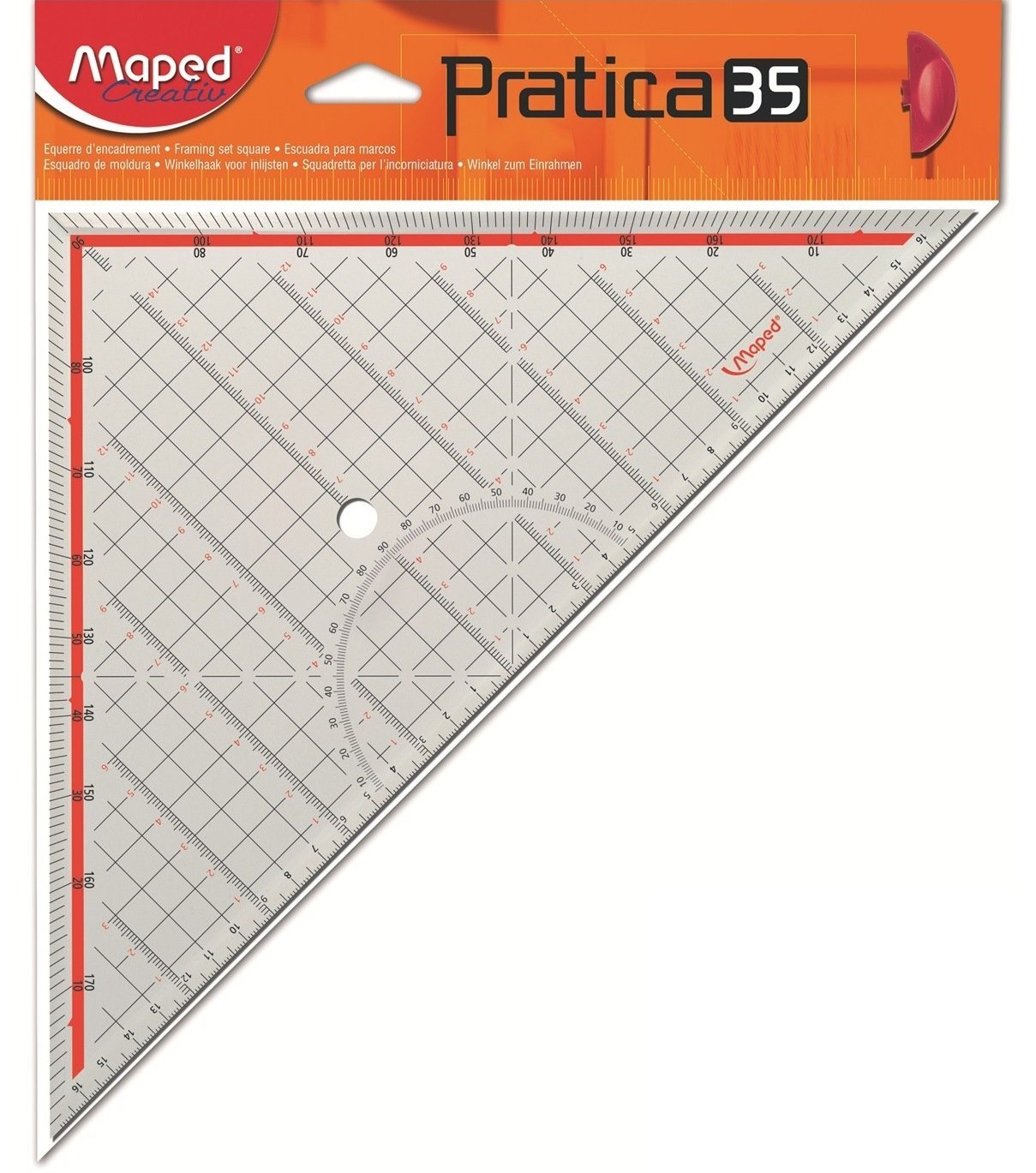 Maped Pratica 35 Saplı Tekstil Gönyesi