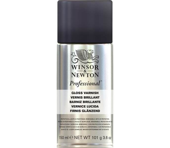 Winsor Newton Professional Gloss Varnish 150ml Sprey (Parlak Verniği)