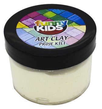Funny Kids Art Clay Proje Kili 40cc 550 Beyaz