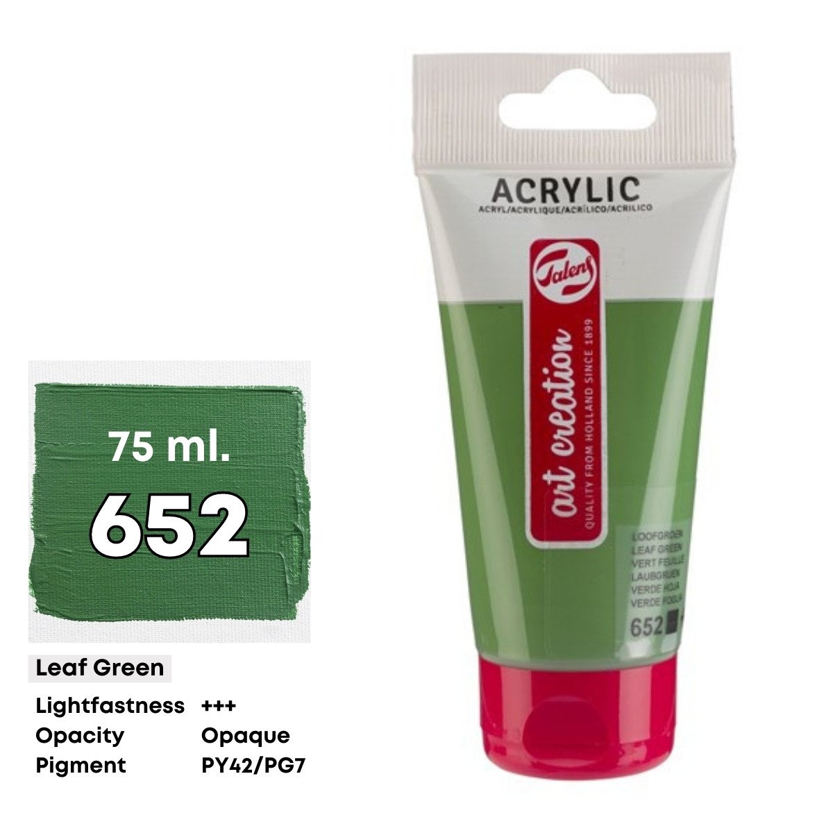 Art Creation Akrilik Boya 75ml 652 Leaf Green