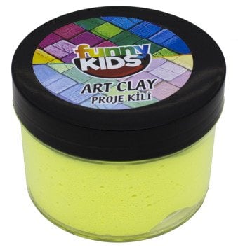 Funny Kids Art Clay Proje Kili 40cc 576 Neon Sarı