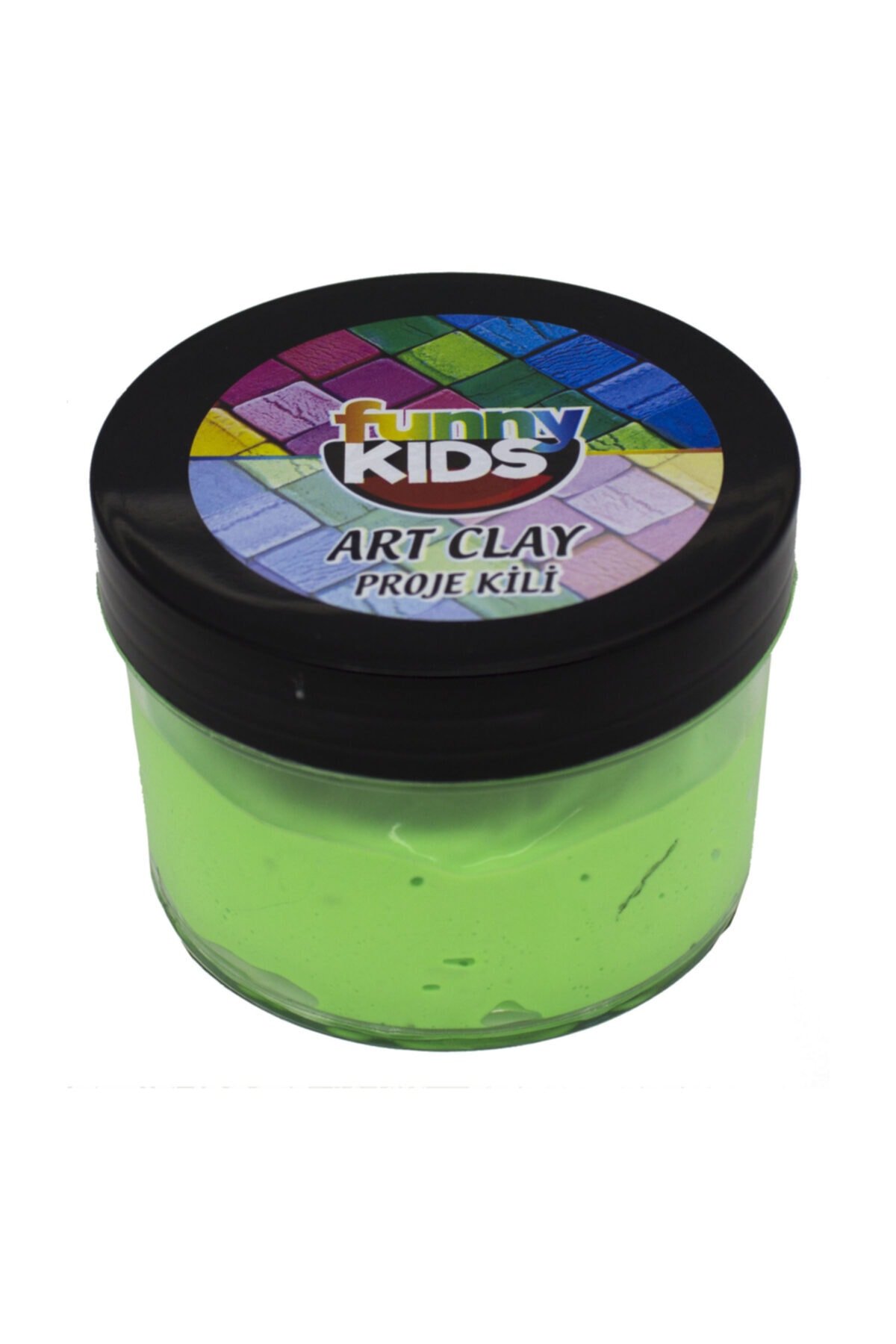 Funny Kids Art Clay Proje Kili 40cc 578 Neon Yeşil