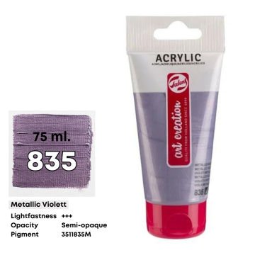 Art Creation Akrilik Boya 75ml 835 Metallic Violet