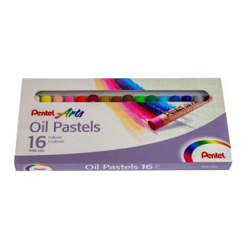 Pentel Yağlı Pastel Boya 16lı