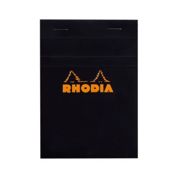 Rhodia Bloknot A6 Siyah 80gr Kareli 80yp